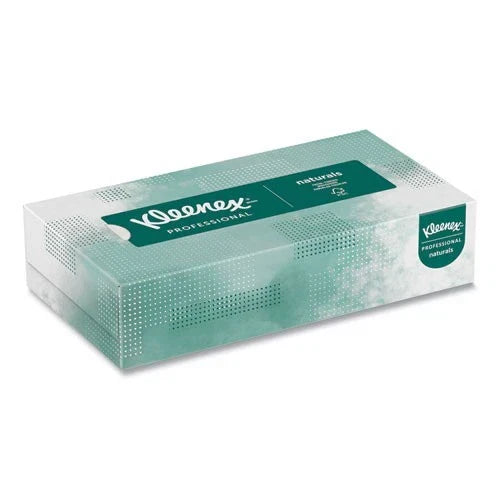 Naturals Facial Tissues, 2-Ply, White, 125 Sheets/Box, 48 Boxes/Carton